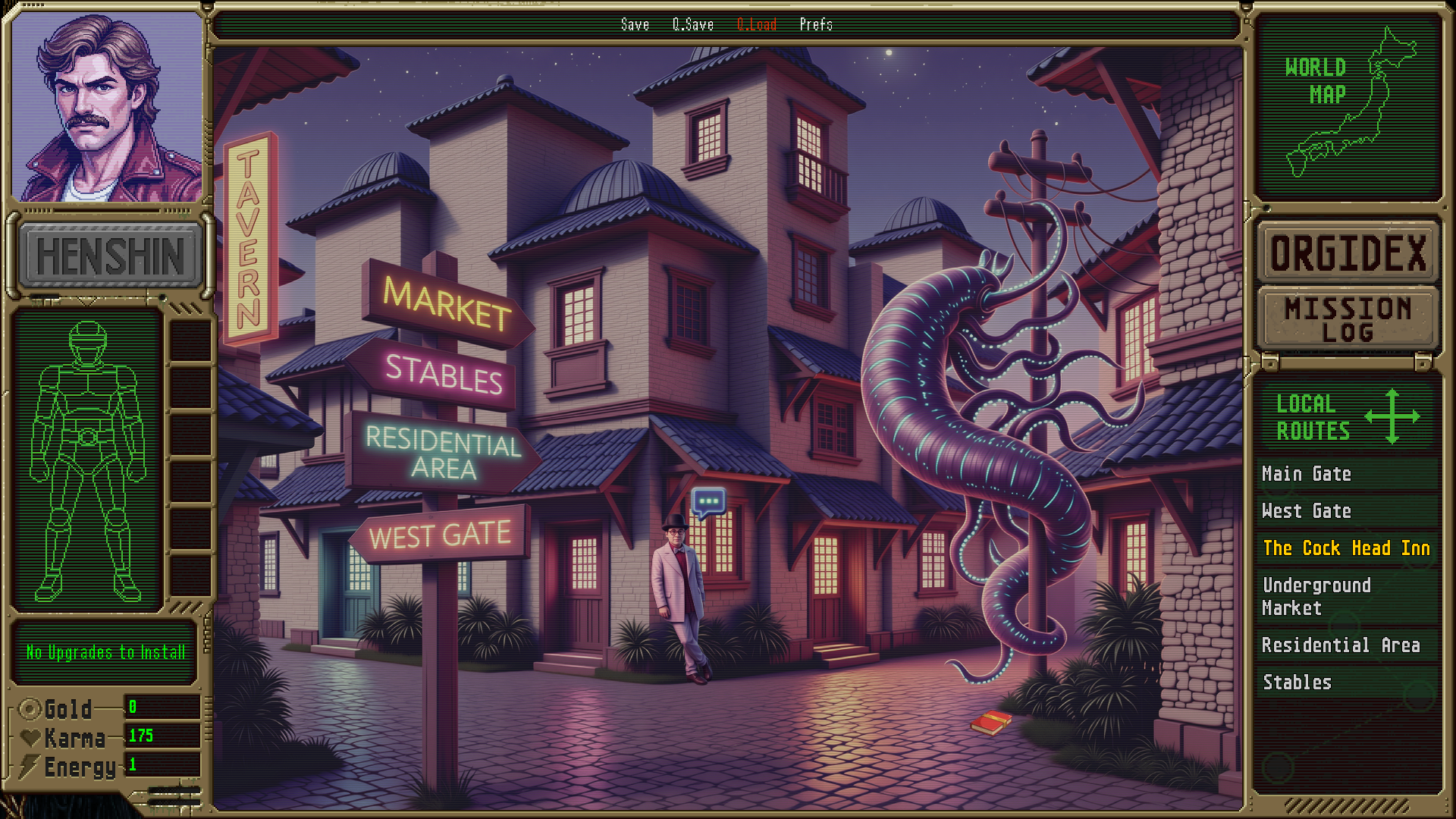 Gameplay — City Exploration